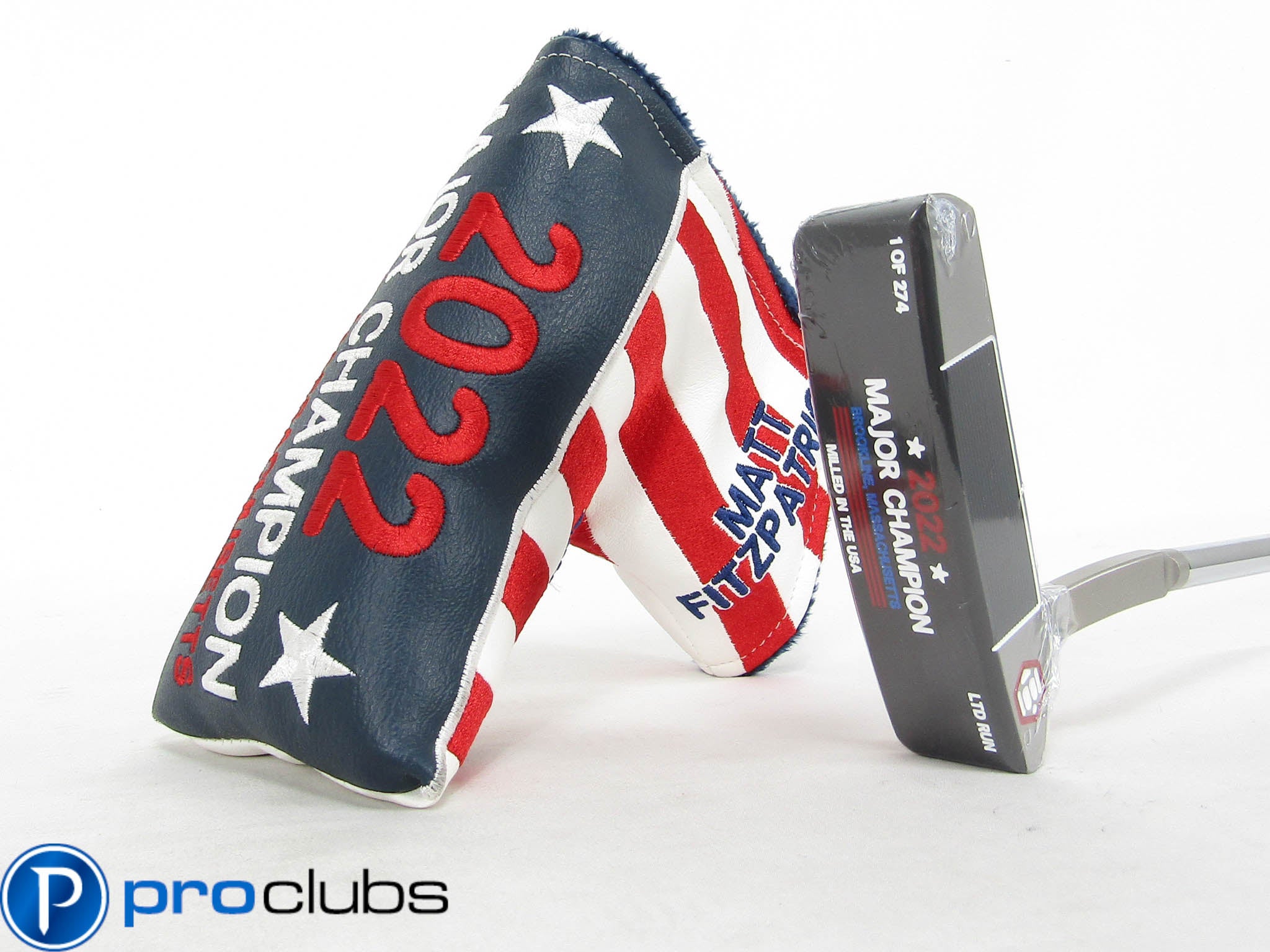NEW BETTINARDI '2022 MAJOR CHAMPION MATT FITZPATRICK LIMITED PUTTER w/HEADCOVER