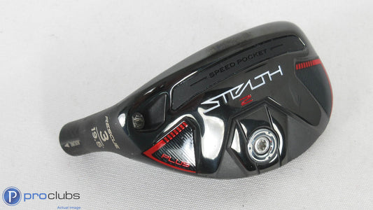 Left Handed TaylorMade Stealth2 Plus Rescue 19.5* 3 Hybrid - Head Only- 383728