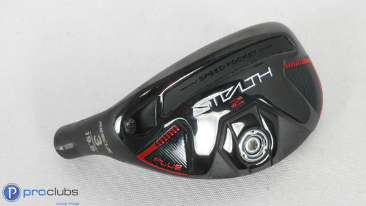 Left Handed TaylorMade Stealth2 Plus Rescue 19.5* 3 Hybrid - Head Only- 383722