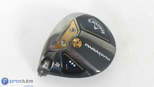 Nice! Left Handed Callaway Paradym ◊◊◊ 15* - 3 Wood - Head Only - L/H 385469