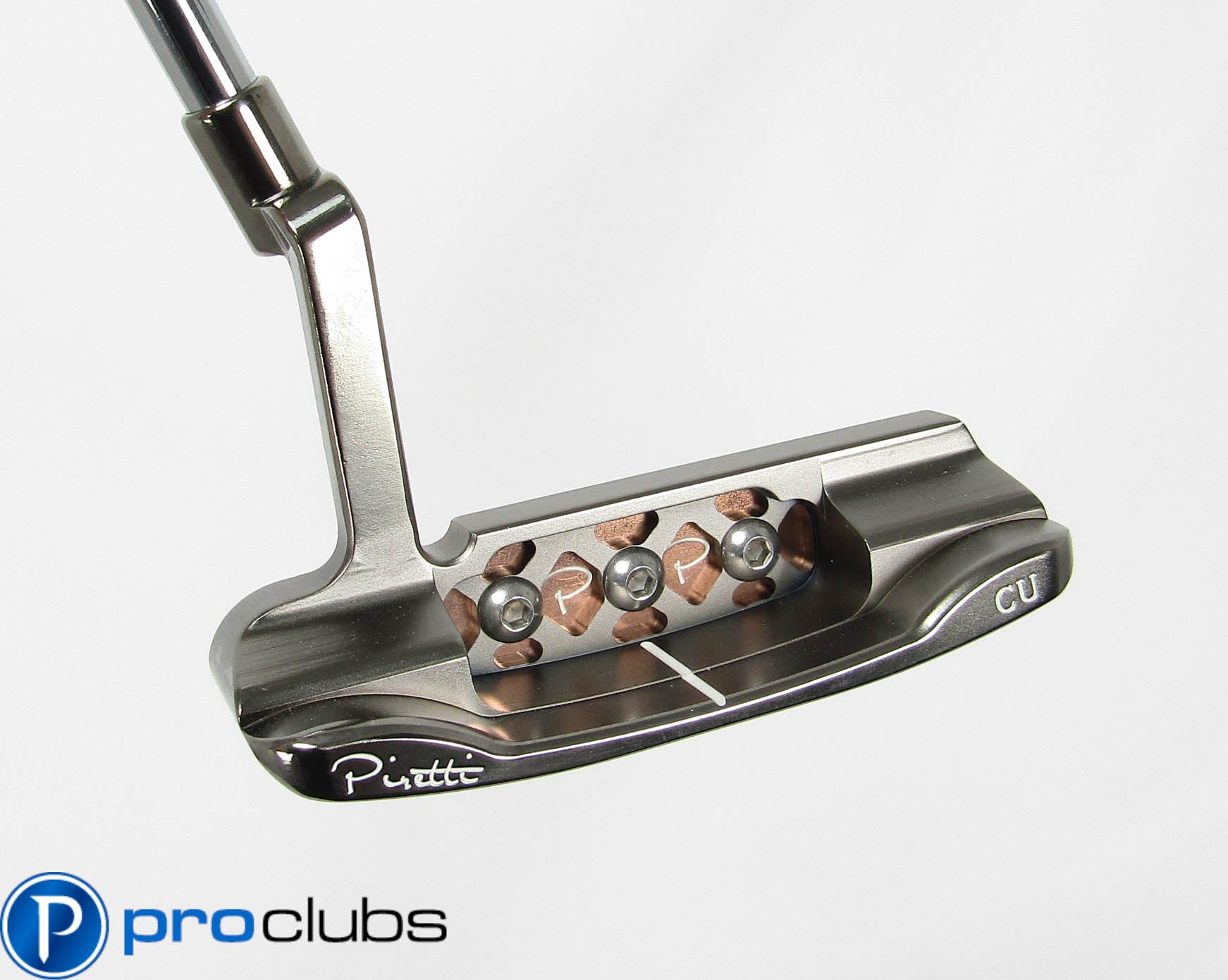 MINT! PIRETTI CU PROTOTYPE COPPER FACE PUTTER 35" #457570