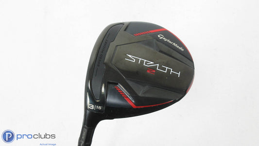 Nice Left Handed TaylorMade STEALTH 2 15* 3 WOOD - Ventus 5R Regular Flex 386456