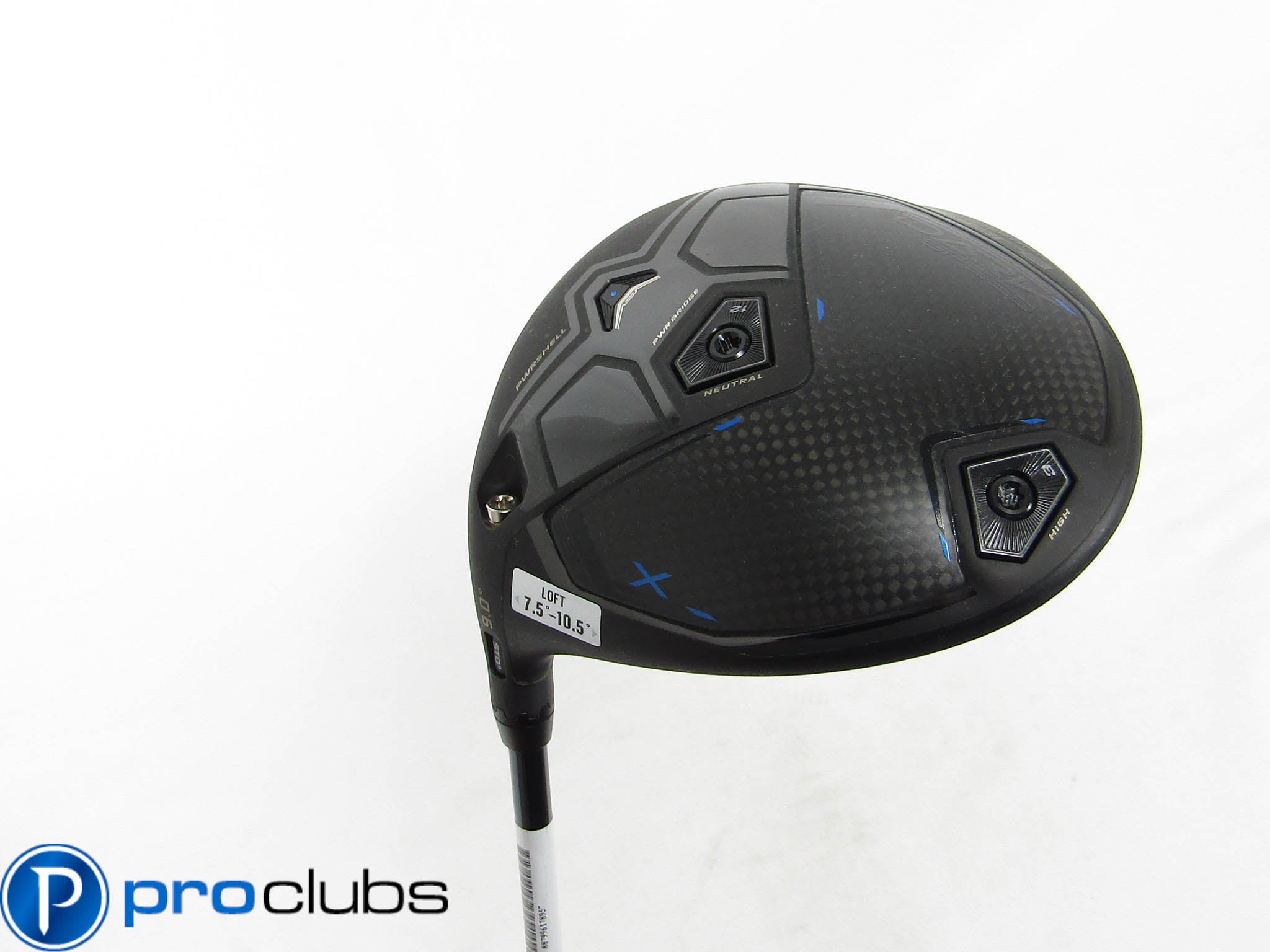 Left Handed COBRA DARKSPEED X 9* DRIVER UST LIN-Q BLUE 7 STIFF FLEX #455093