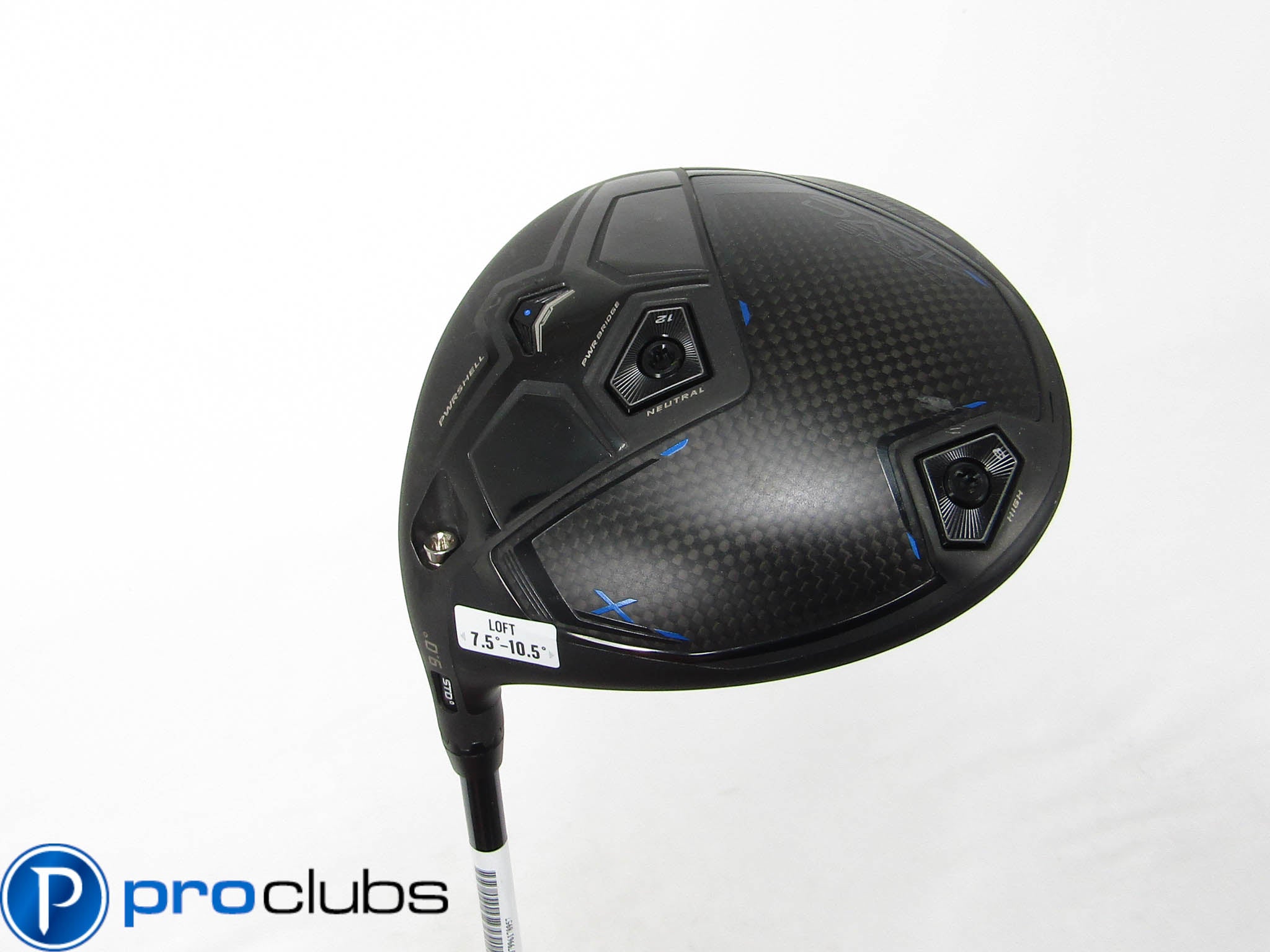 Left Handed COBRA DARKSPEED X 9* DRIVER UST LIN-Q BLUE 7 STIFF FLEX #455090