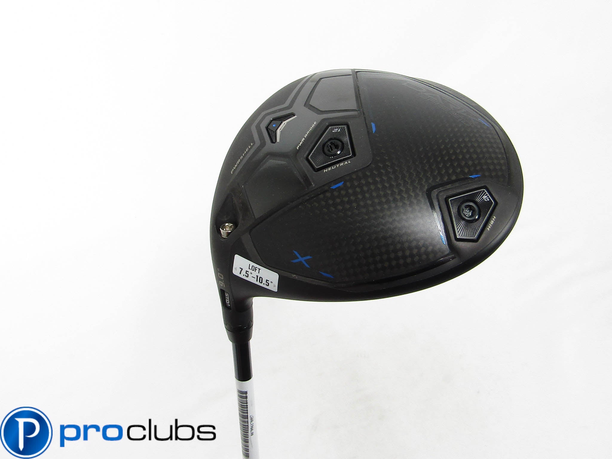 Left Handed COBRA DARKSPEED X 9* DRIVER UST LIN-Q BLUE 7 STIFF FLEX #455076