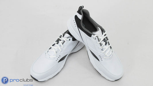 New! Footjoy Golf Shoes Size 11.5 Medium White/Black - 390131