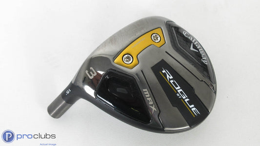 Excellent! Left Handed Callaway Rogue ST MAX 15* 3 Wood - Head Only - 342933