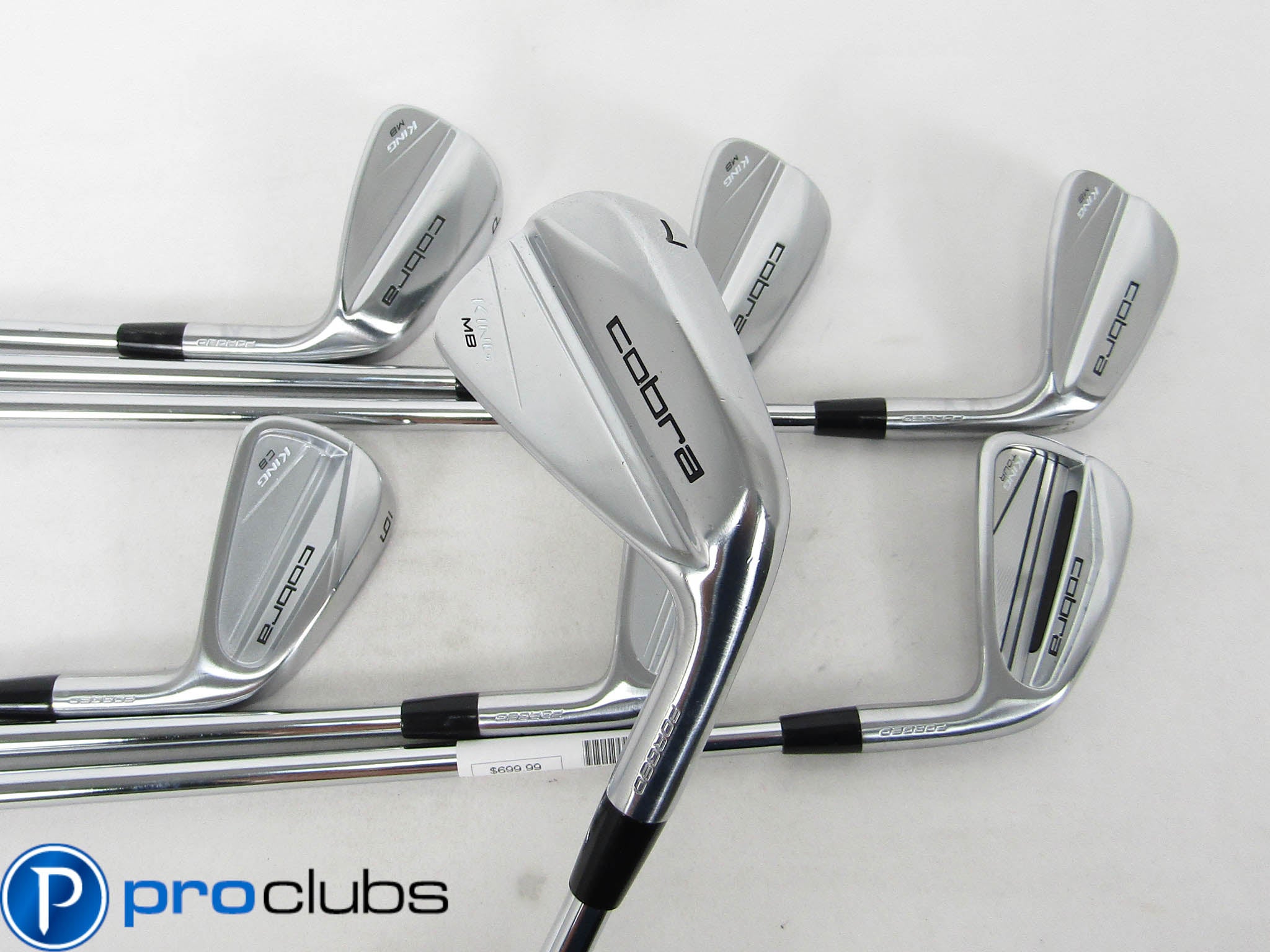 COBRA '2023 KING TOUR / KING MB COMBO IRONS 4-PW STEEL PROJECT X 6.0 STIFF FLEX