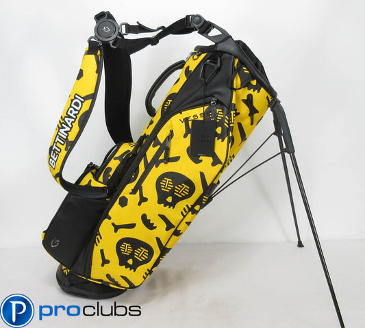 NEW BETTINARDI T-HIVE EYES SKULL & BONES VESSEL PLAYER IV STAND BAG #398258