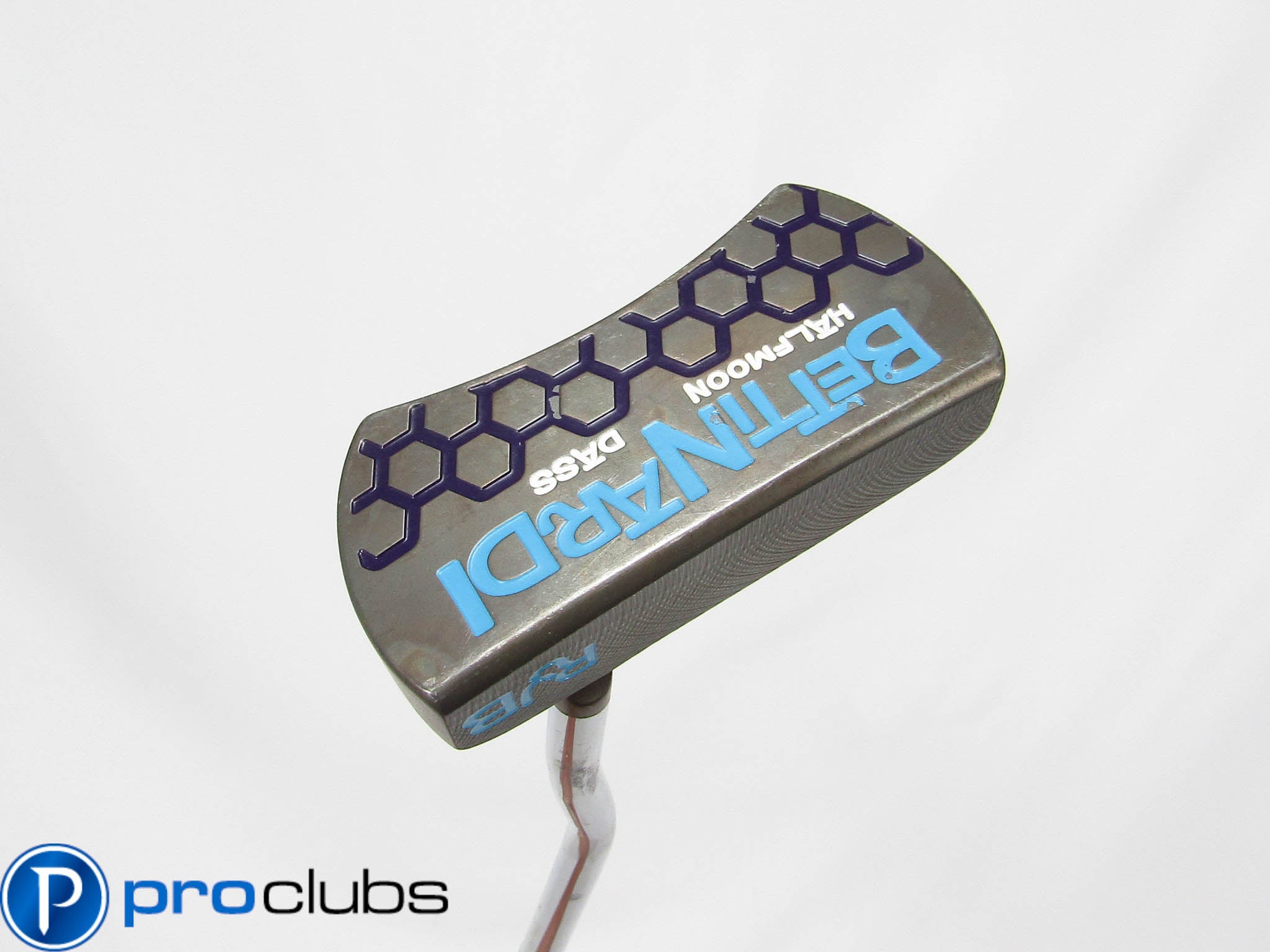 BETTINARDI HALF MOON DASS CUSTOM DOUBLE BEND FACE BALANCED PUTTER #436614