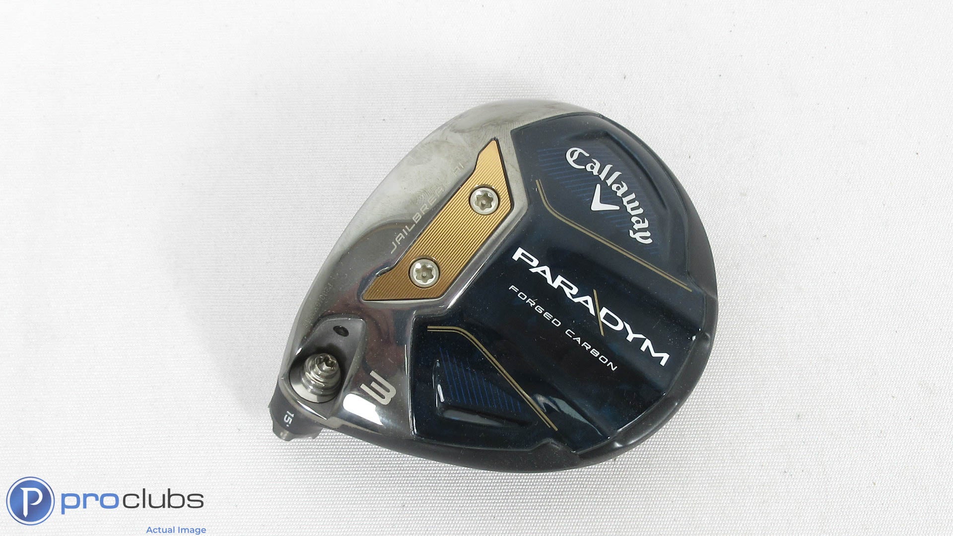 Nice! Left Handed Callaway Paradym 15* - 3 Wood - Head Only - L/H 386732