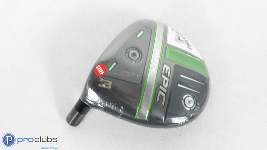 NEW Left Handed Callaway Epic Max 15* - 3 Wood - Head Only - L/H 389530