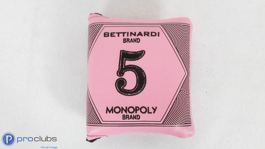 Rare! Bettinardi Monopoly "$5 Bill" Mallet Headcover - 391215