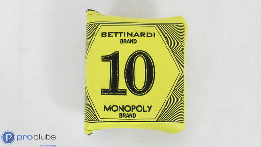 Rare! Bettinardi Monopoly "$10 Bill" Mallet Headcover - 391212