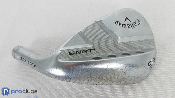 Tour Issue! Callaway Jaws Full Toe 60* (10*) Wedge - Head Only - 50236