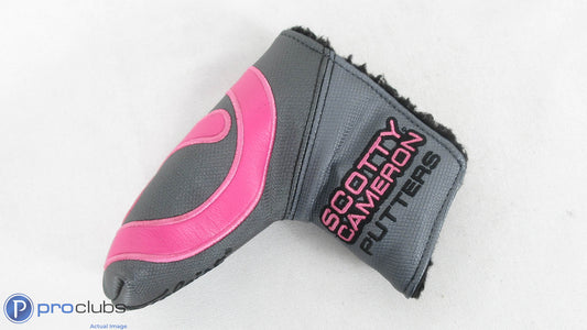 Circle T! Scotty Cameron "Gray/Pink Industrial" Blade Headcover - 393716