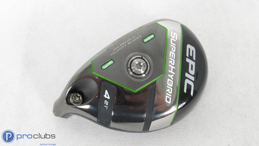 Excellent! Left Handed Callaway Epic SuperHybrid 21* 4 Hybrid -Head Only- 392537