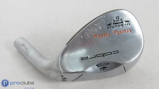 Mint! Cobra Trusty Rusty Silver 59* Wedge - Head Only - R/H 395322