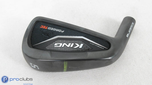 Mint! Left Handed Cobra King Forged Tec Black 5 Iron - Head Only - L/H 397838