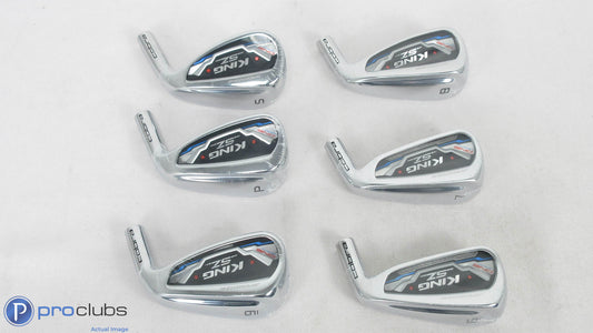 NEW! Cobra King SZ One Length 6-PW,SW Iron Set - Head Only - R/H 397151