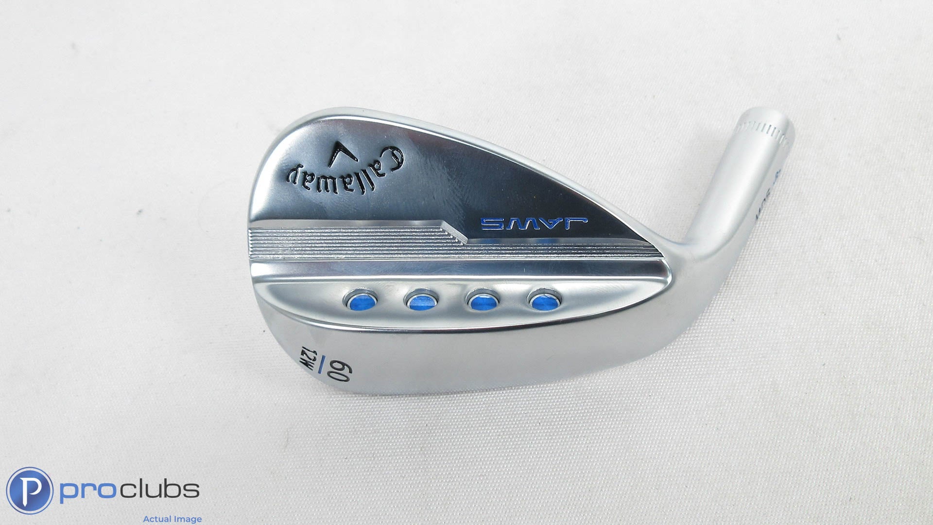 NEW! Left Hand Callaway JAWS MD5 60* (12*) W Grind Wedge - Head Only - 399505