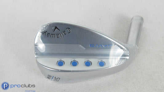 NEW! Left Hand Callaway JAWS MD5 58* (8*) W Grind Wedge - Head Only - L/H 399509