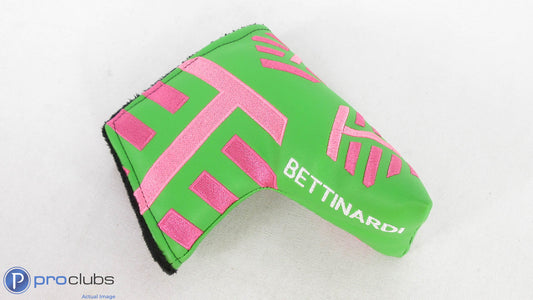 Rare! Bettinardi Lime Green Dancing T-Hive Blade Headcover - 399884