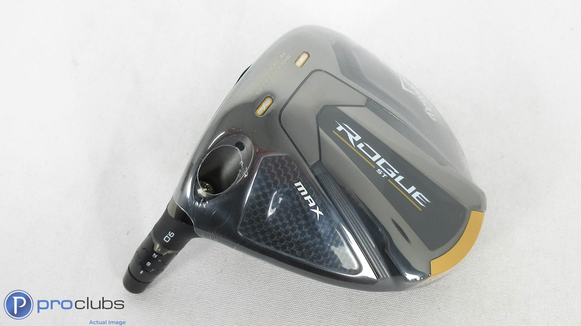 NEW! Left Hand Callaway Rogue ST Max 9.0* Driver - Head Only w/adapter - 400396