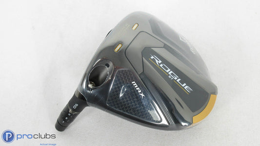 NEW! Left Hand Callaway Rogue ST Max 9.0* Driver - Head Only w/adapter - 400396