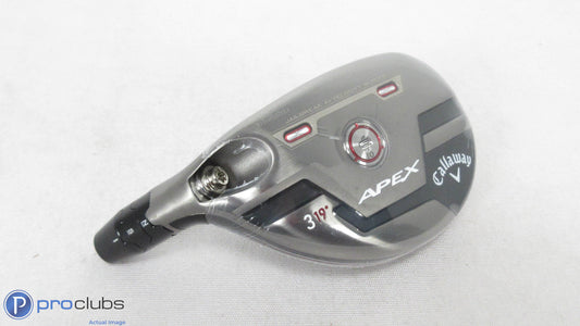 NEW! Left Hand Callaway 2021 Apex 19* 3 Hybrid - Head Only w/adapter L/H 400304