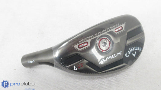 NEW! Left Hand Callaway 2021 Apex Pro 23* - 4 Hybrid - Head Only L/H 400303