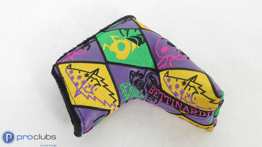 Rare! Bettinardi Argyle Mardi Gras Blade Headcover - 400438