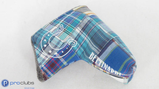 Rare! Bettinardi Blue Patch Madras Blade Headcover - 400447