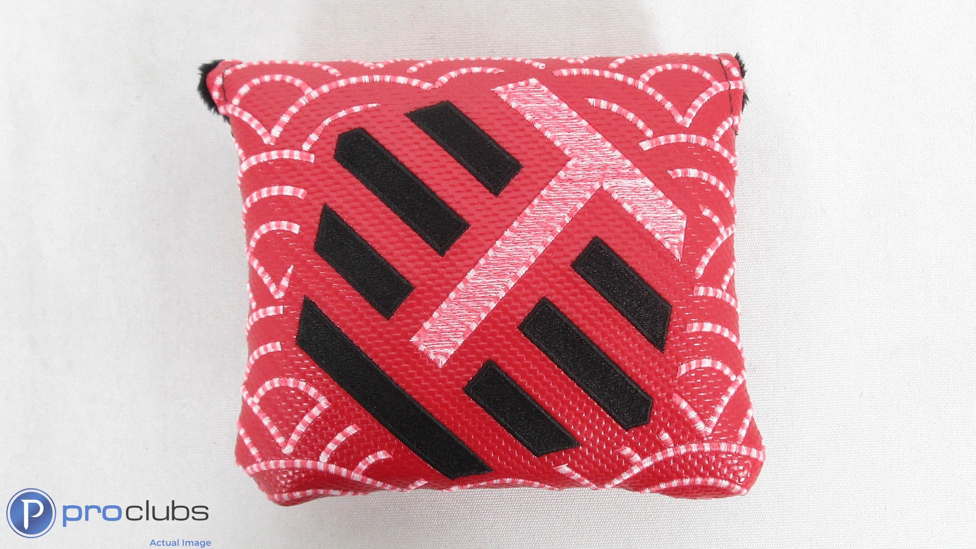 Rare! Bettinardi Red Carbon Fiber T-Hive Mallet Headcover - 400859