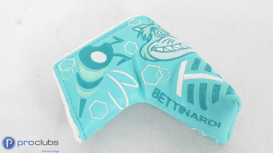 RARE! Bettinardi Teal Multi Icon Blade Putter Headcover- 401061