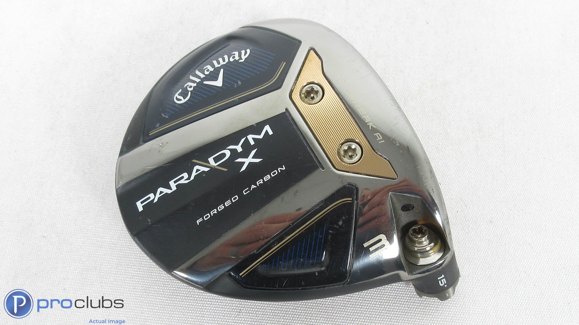 Callaway Paradym X 15* - 3 Wood - Head Only - R/H 401897