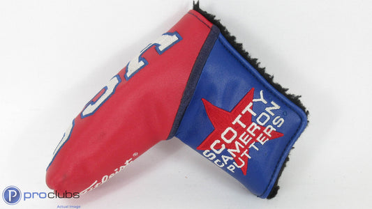 Rare! Scotty Cameron 2018 "Patriot" Blade Putter Headcover - 355287