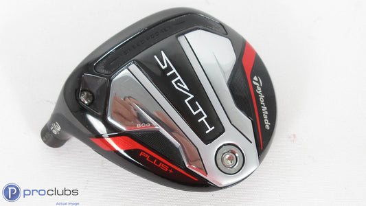 Nice! Left Handed TaylorMade Stealth Plus+ Titanium 15* 3 Wood -Head Only 351818