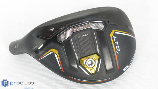 Mint! Left Handed Cobra King LTDx 21* 4 Hybrid -Head Only- 358625