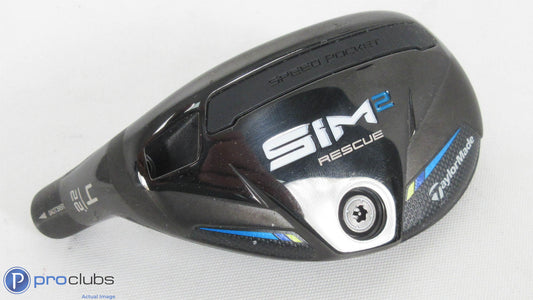 Excellent! Left Handed TaylorMade SIM2 Rescue 22* 4 Hybrid - Head Only - 358656