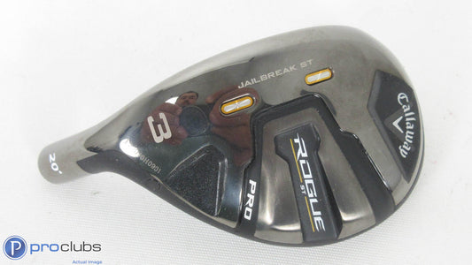 Nice! Left Handed Callaway Rogue ST PRO 20* 3 Hybrid - Head Only - 358690