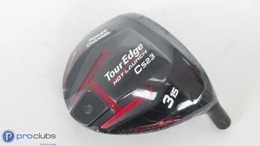 New! Tour Edge Hot Launch C523 15* 3 Wood - Head Only - 361579