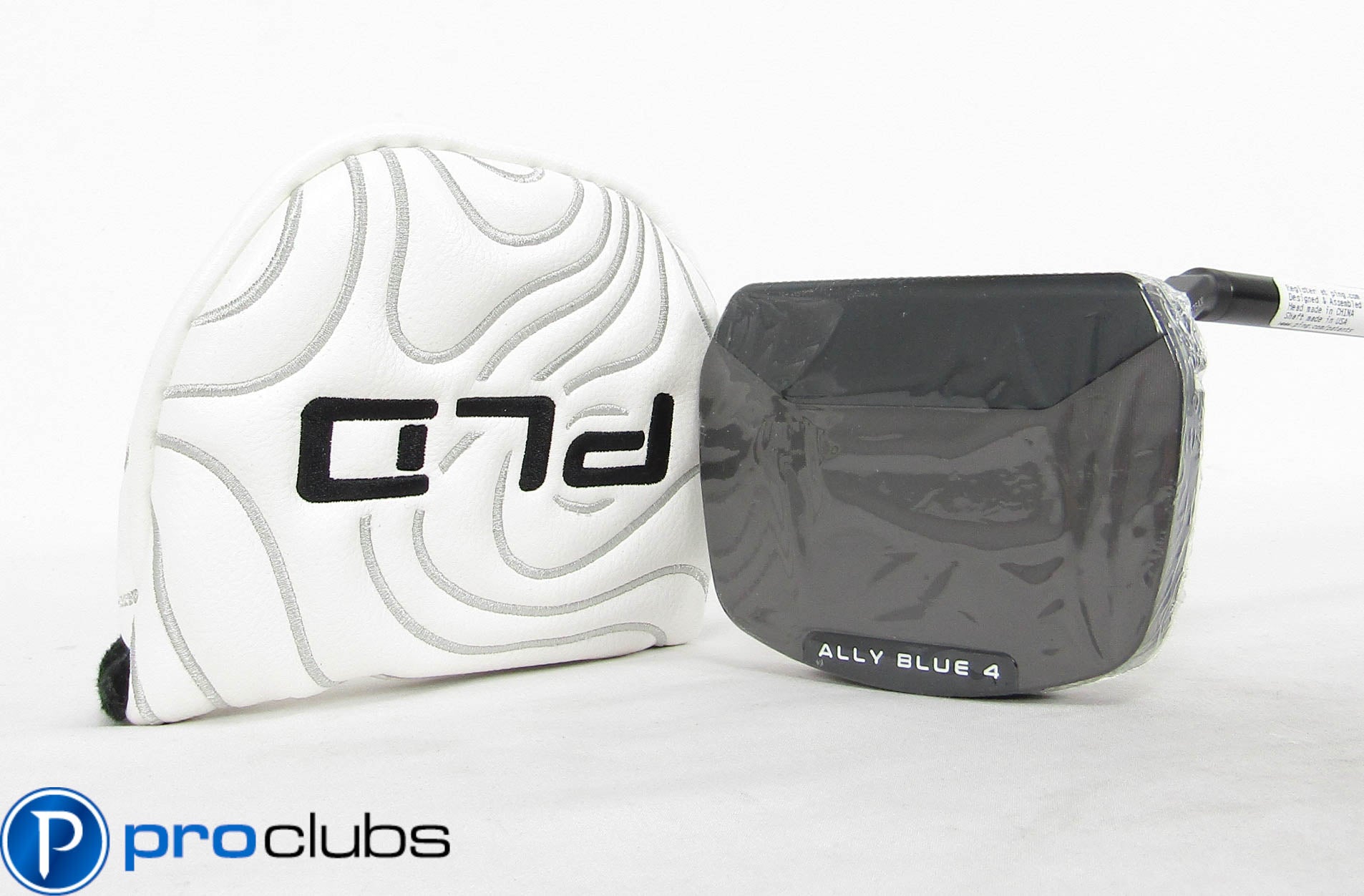 NEW PING PLD MILLED ALLY BLUE 4 PUTTER 37" w/ HEADCOVER #469192