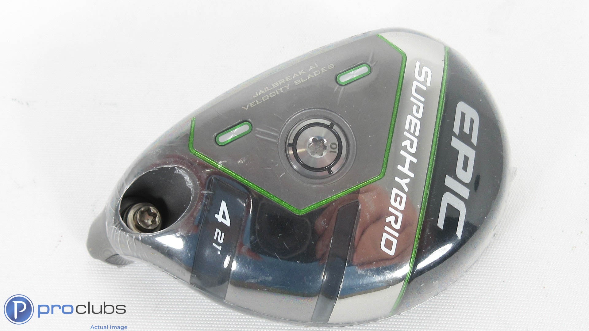 New! Left Handed Callaway Epic Super Hybrid 21* #4 - Head Only - 363086
