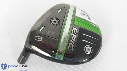 Left Handed Callaway 21' Epic Max 15* 3 Wood - Head Only - 363254