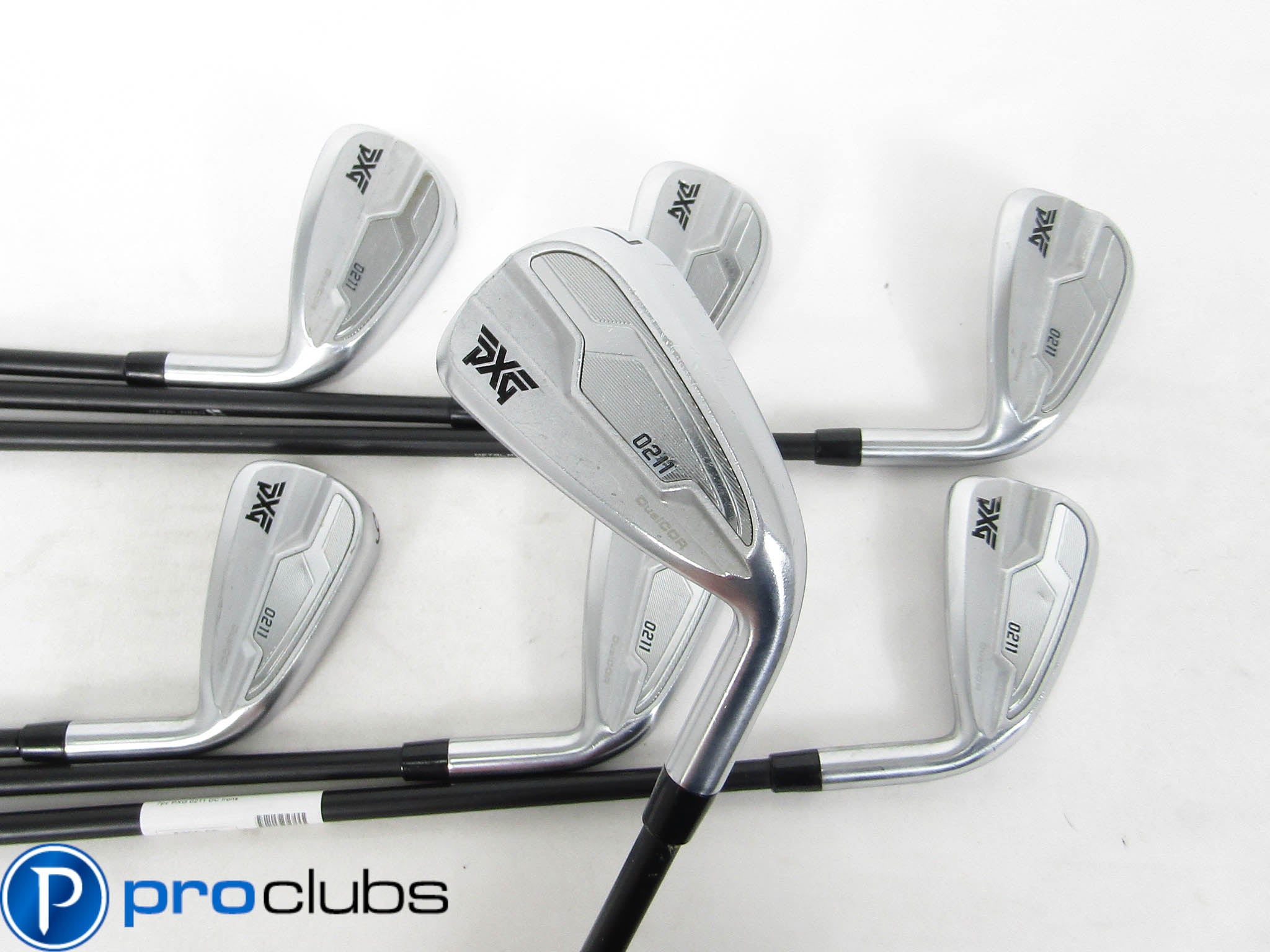 PXG 0211 DUALCOR IRONS 4-PW GRAPHITE MMT 80 STIFF FLEX (-1") #461332