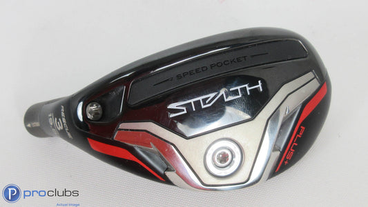 Nice! Left Hand TaylorMade Stealth Plus+ Rescue 19.5* 3 Hybrid Head Only 363235