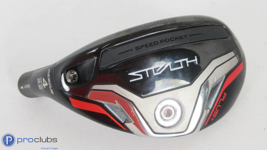 Mint! Left Handed TaylorMade Stealth Plus+ Rescue 22* 4 Hybrid Head Only 363233