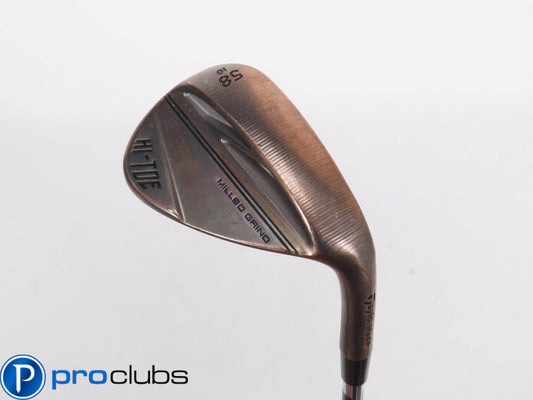 Nice TaylorMade Milled Grind HI-TOE 3 58*(10*) WEDGE - KBS 115 Wedge Flex 409491