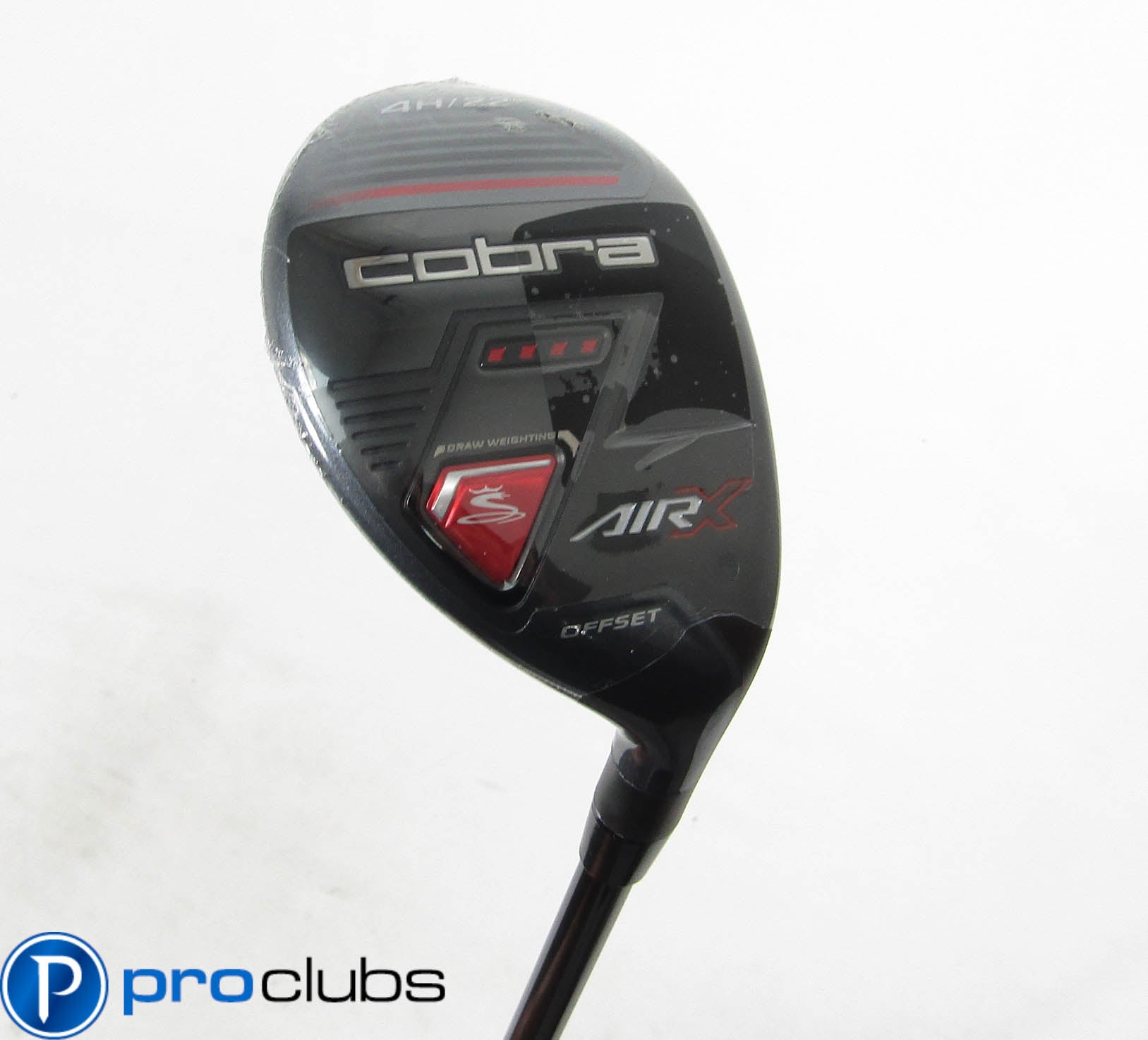 NEW COBRA AIR X OFFSET 22* #4 HYBRID AIRSPEED 45 SENIOR FLEX #464067